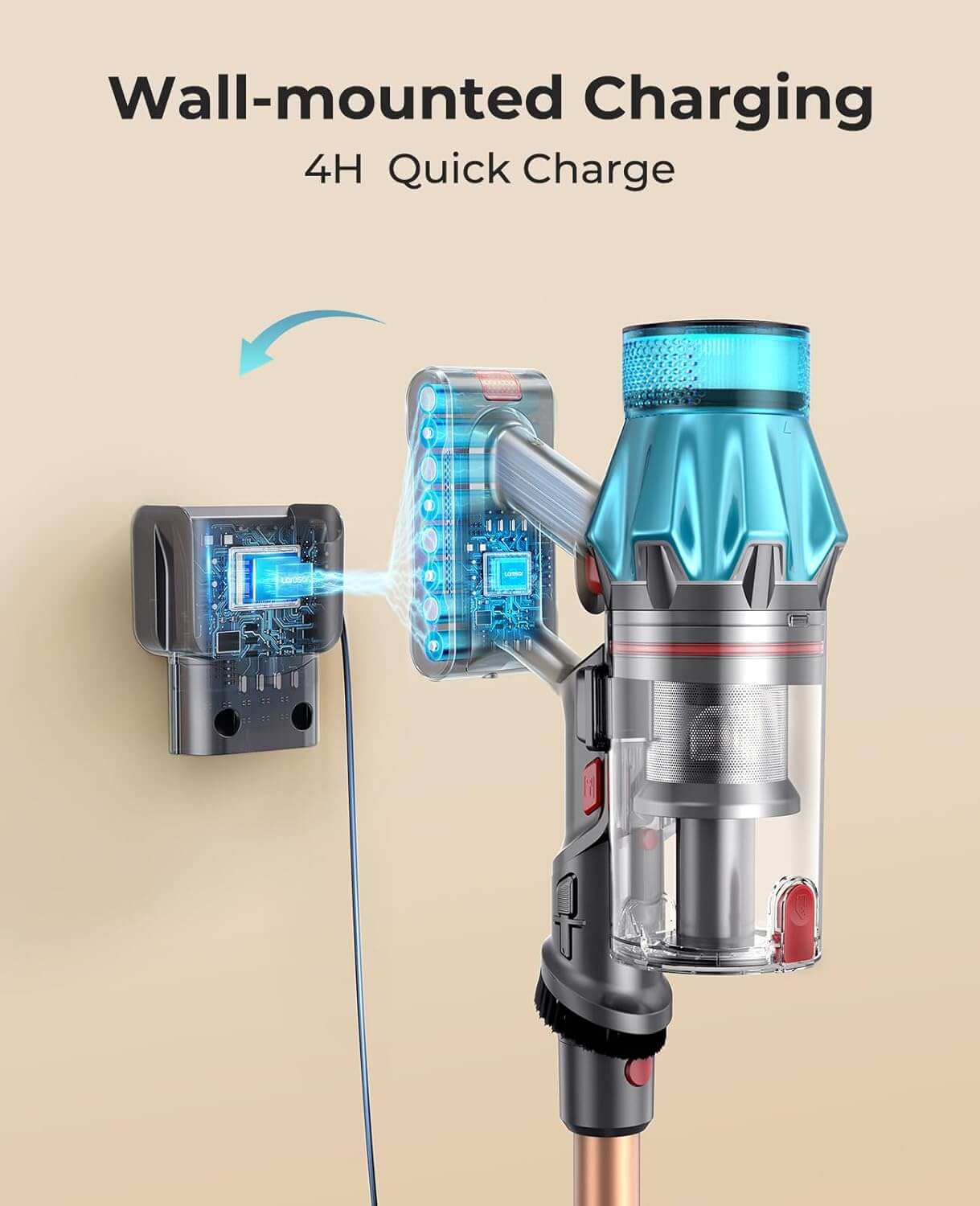 【New Year Sale!】Laresar Ultra 7 Powerful Suction Cordless Vacuum