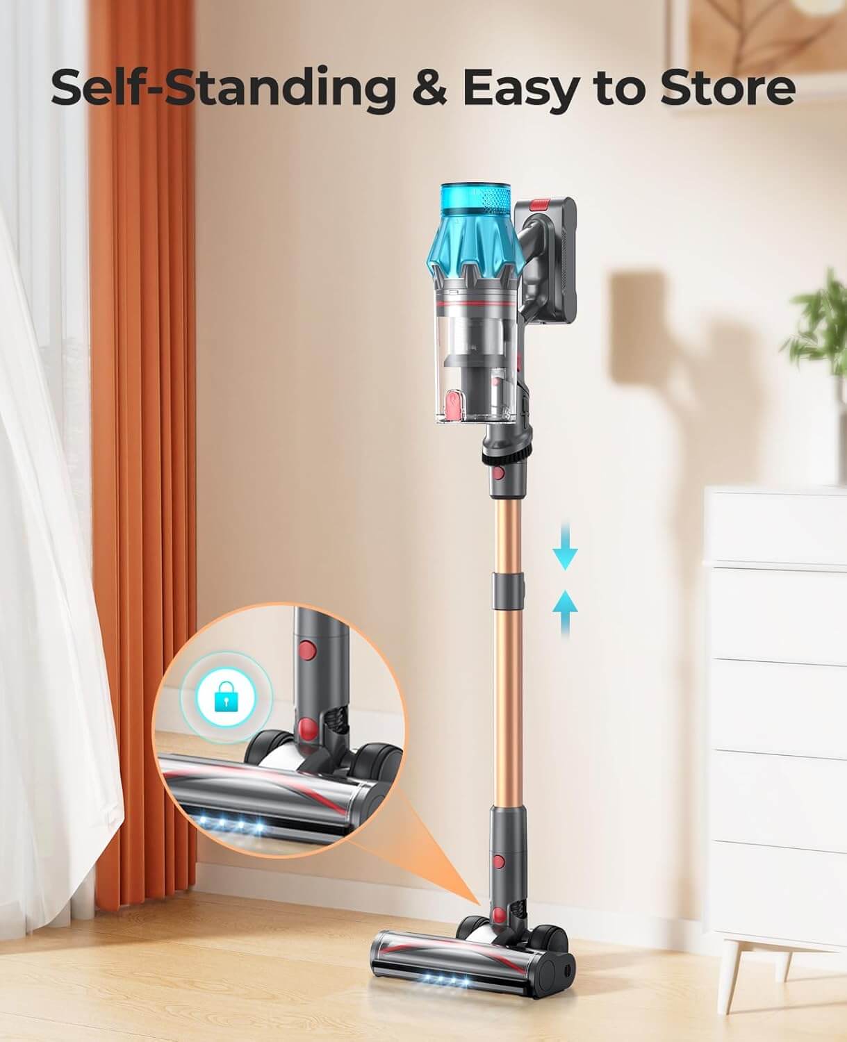 【New Year Sale!】Laresar Ultra 7 Powerful Suction Cordless Vacuum