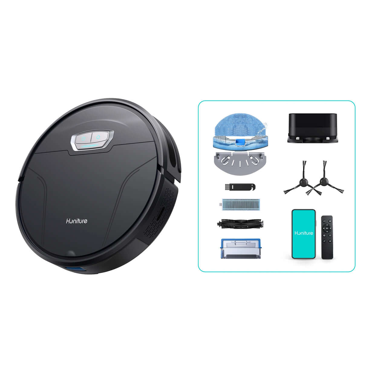 G20 Pro 4500Pa Cyclone Suction Enhanced Navigation and Obstacle Robot Vacuum