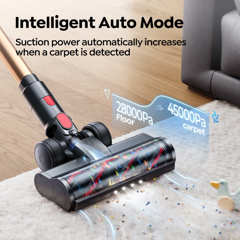 550W/45kPa Suction Power VAC01 Cordless Vacuum Cleaner