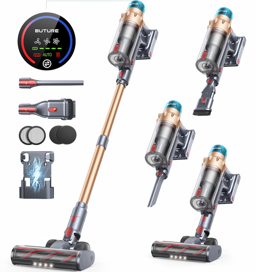 550W/45kPa Suction Power VAC01 Cordless Vacuum Cleaner