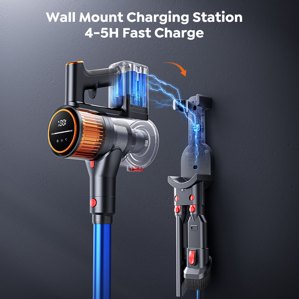 600W High-Speed Motor & 50KPA Ultra-Strong Suction X9 Cordless Vacuum Cleaner